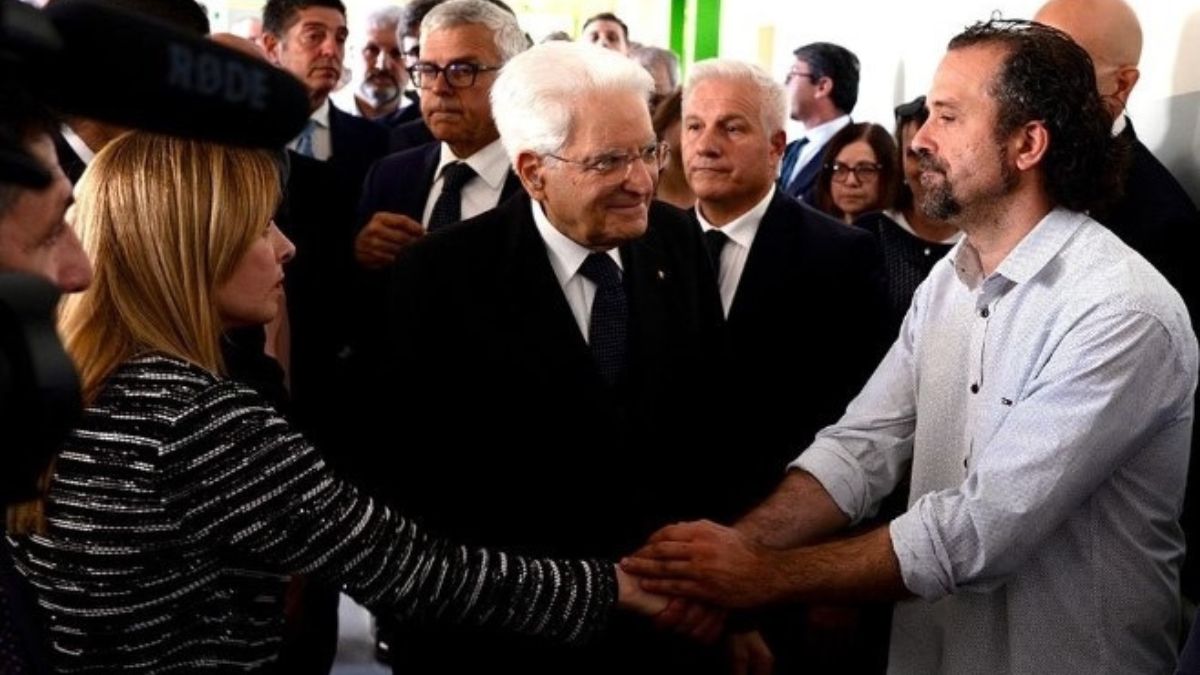 Meloni agradece en persona al «héroe de Módena» que redujo a un atacante el sábado