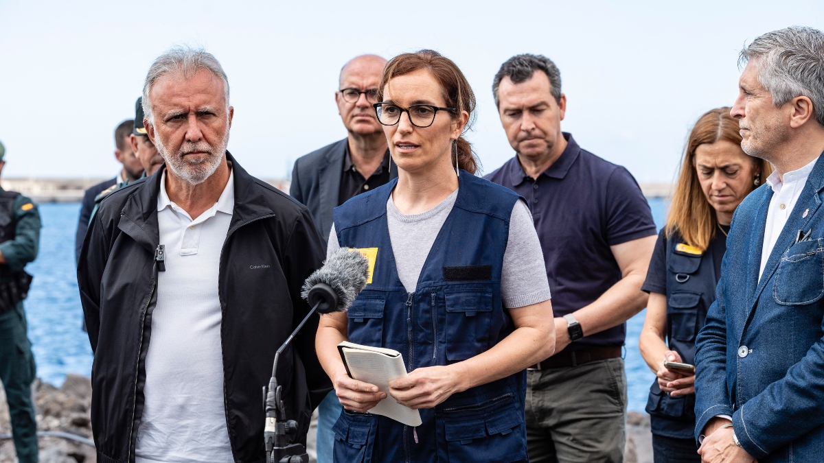 Mónica García, tras completarse el desembarco del crucero: «Misión cumplida»