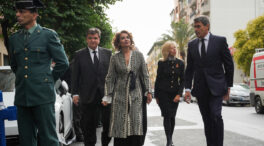 Montero puntualiza que los guardias civiles murieron «en acto de servicio»