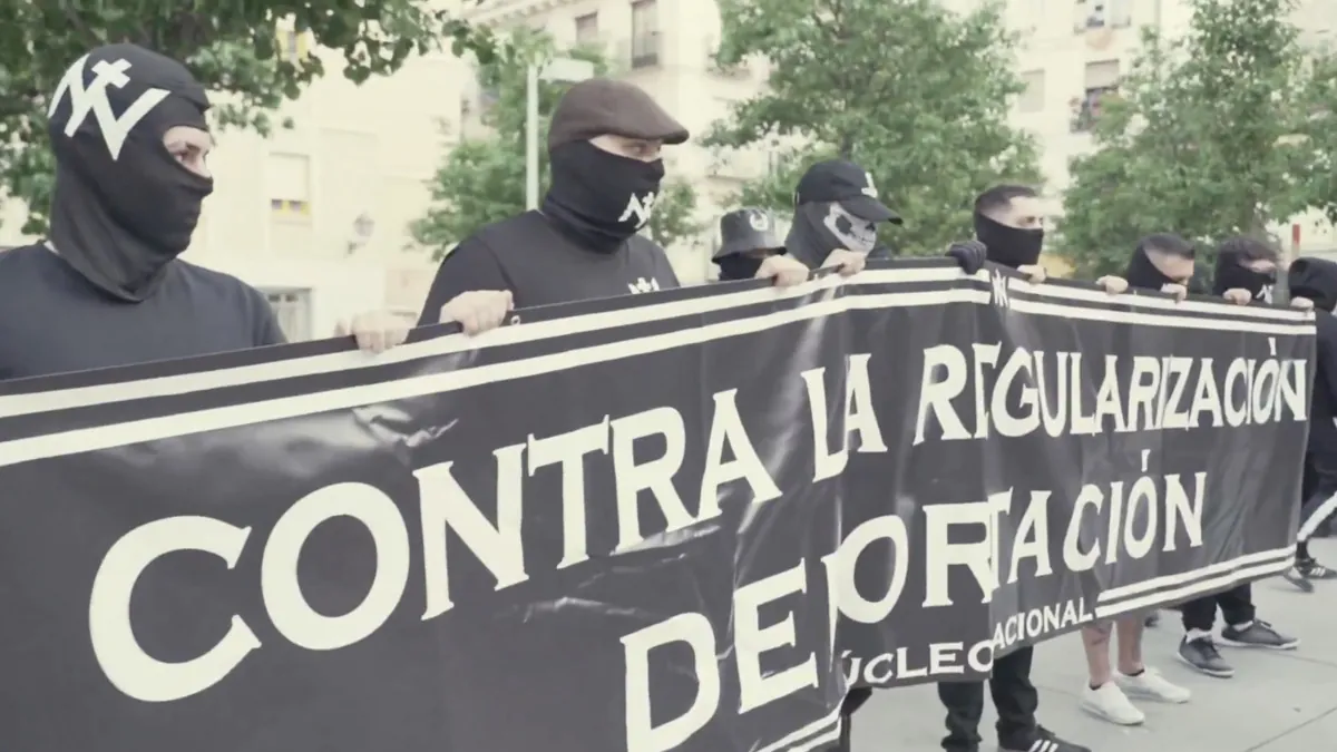 Detenidos cinco miembros de Núcleo Nacional por una marcha contra la regularización en Madrid