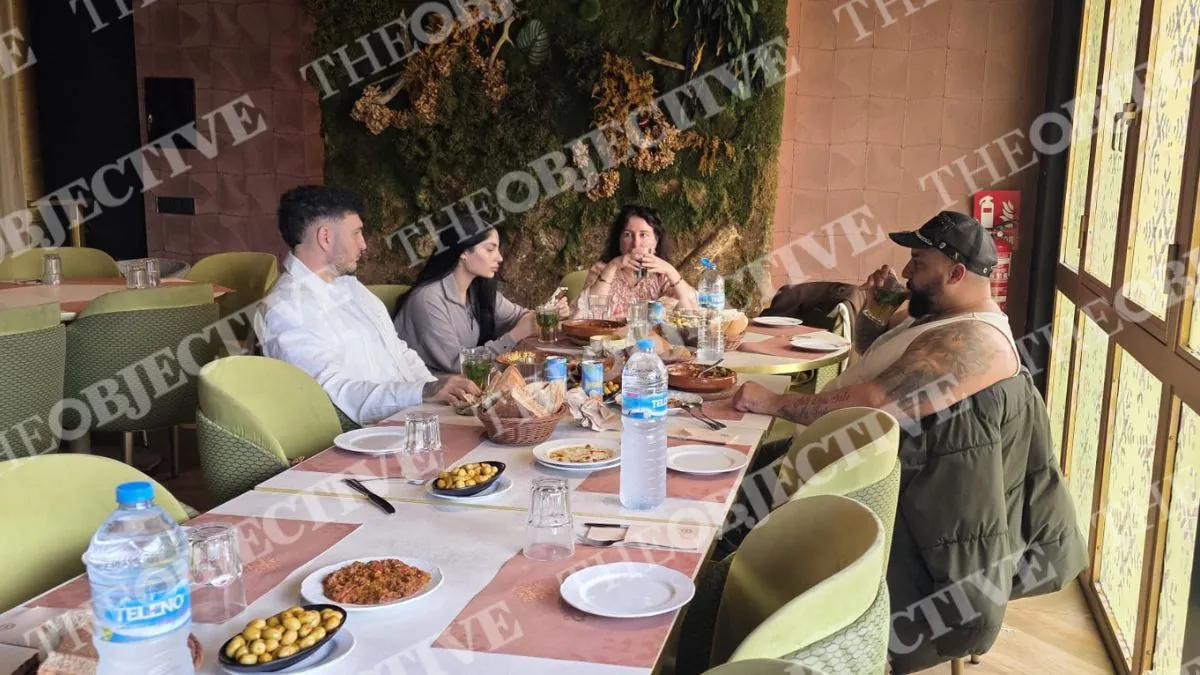 Las fotos exclusivas que confirman que Omar Montes y Lola no han roto: su comida familiar más cariñosa y ajena a los rumores