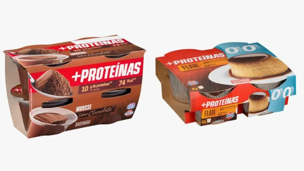 Productos con proteína