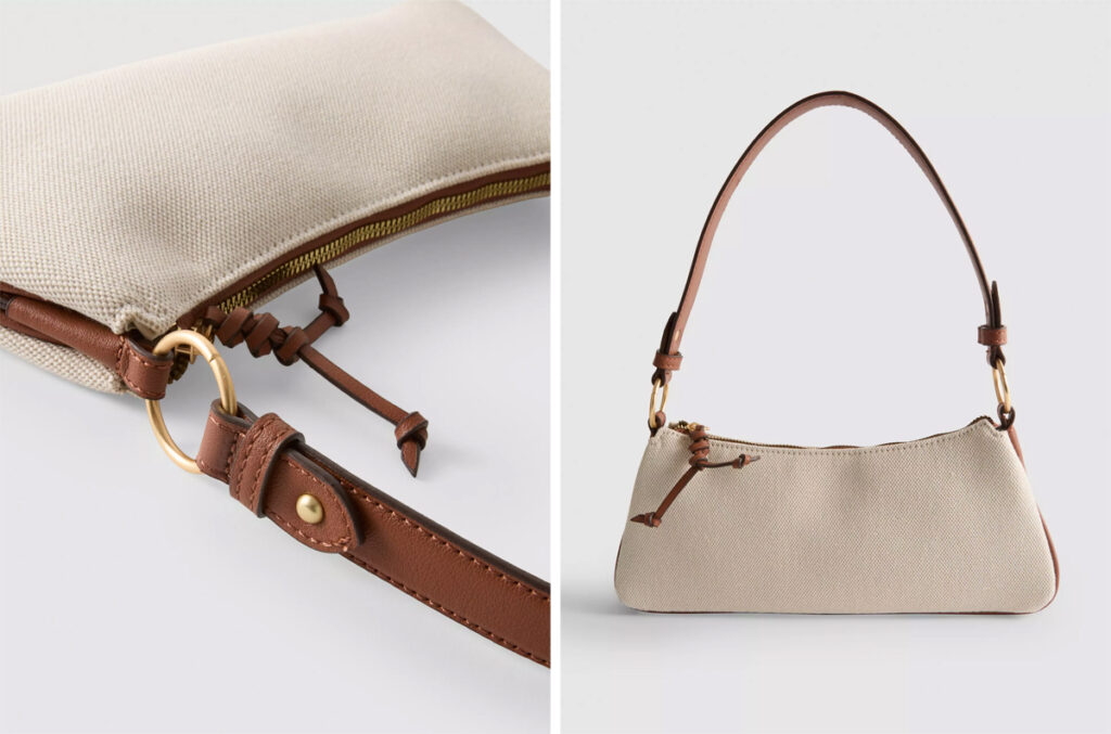 Bolso blanco de Primark. (PVP: 14€)