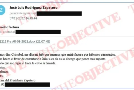 La UDEF caza a Zapatero creando facturas falsas: «¿Ponemos más importe?»