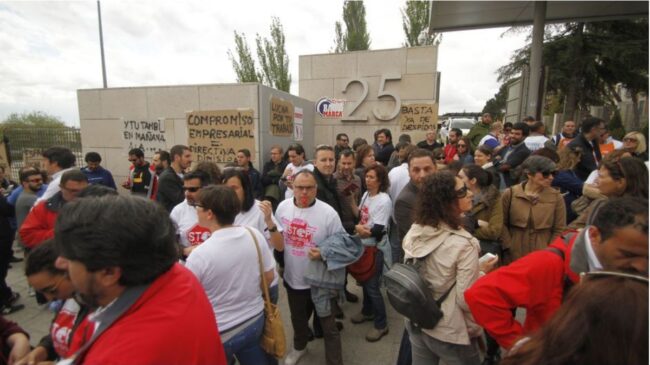 Los trabajadores de Unidad Editorial arrancan  protestas tras 15 años de salarios congelados