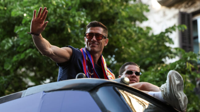 Lewandowski se despide del Barça «con la sensación de que la misión está cumplida»
