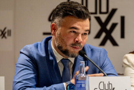 Rufián rechaza pedir elecciones a Sánchez si prospera la causa contra Zapatero: «No, no, no»