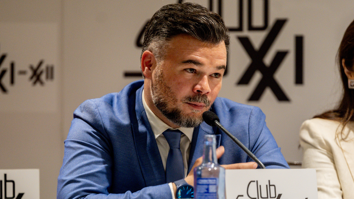 Rufián rechaza pedir elecciones a Sánchez si prospera la causa contra Zapatero: «No, no, no»