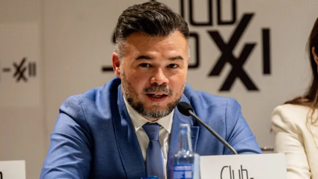Rufián se ofrece a ser cabeza de lista de un nuevo frente de izquierdas en las generales