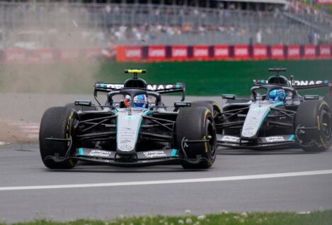Guerra interna en Mercedes: Russell vence en la sprint marcada por el choque con Antonelli