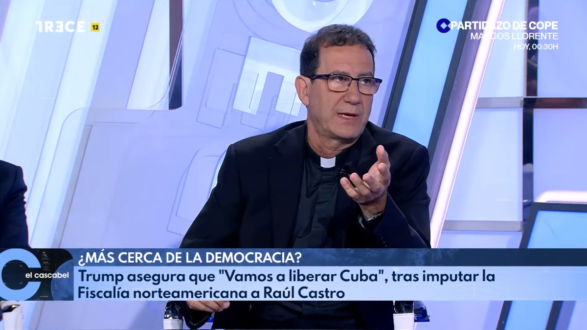 Un sacerdote cubano denuncia que la isla vive un «genocidio» y ve esperanza en Trump