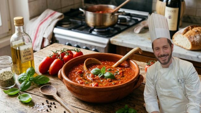 Los chefs italianos coinciden en que ni azúcar ni orégano: el ingrediente que tienes que echar a tu salsa de tomate para que quede perfecta