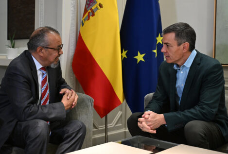 Sánchez se reúne de nuevo este martes con el director de la OMS para abordar el hantavirus