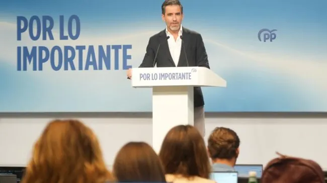 El PP asegura que «España necesita una escoba que barra toda la corrupción»
