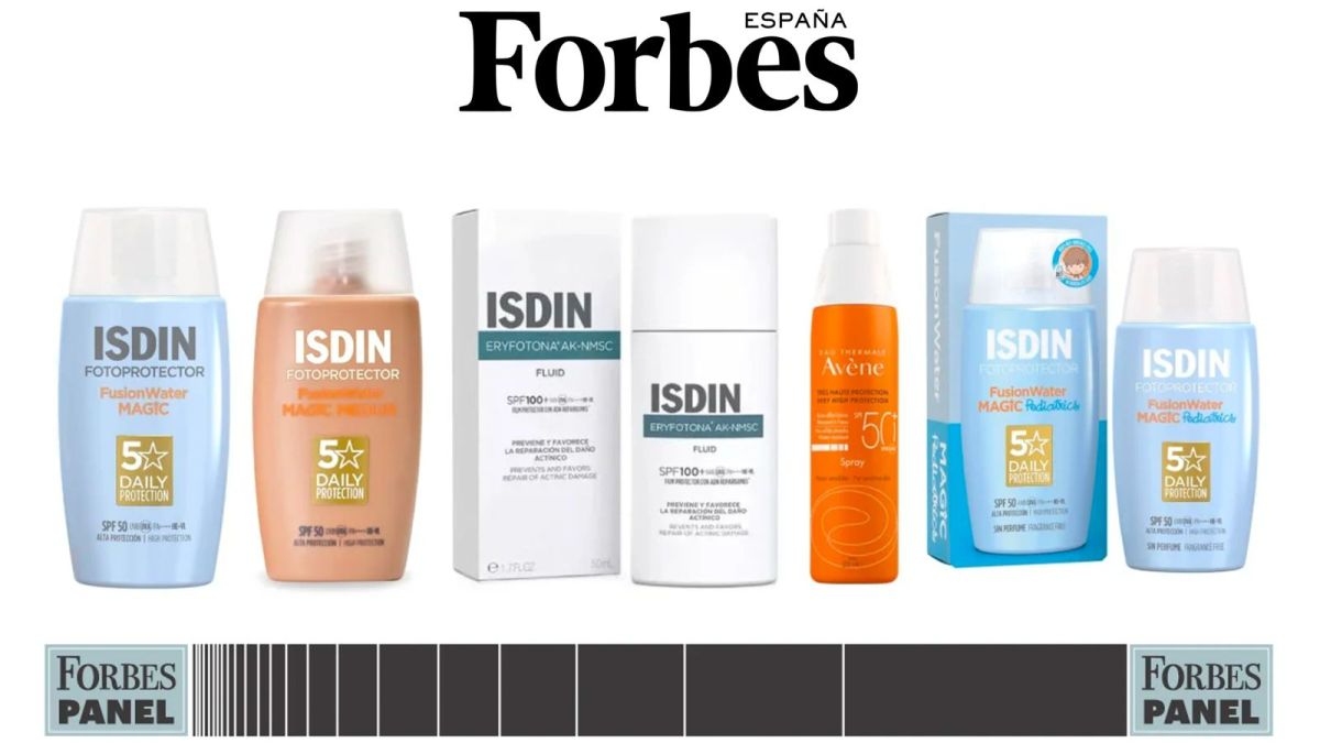 ISDIN renueva su liderazgo en el ranking ‘Forbes’ de los mejores fotoprotectores solares