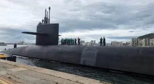 El mayor submarino nuclear de EEUU atraca en Gibraltar en plena campaña de las andaluzas