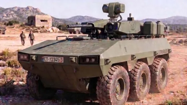La tecnológica española Miriad impulsa una versión XL de su robot blindado Taurus