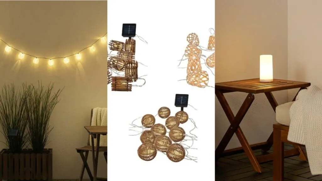Iluminación para terrazas