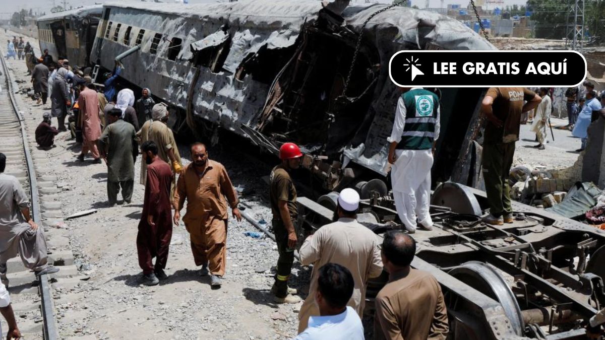 30 muertos y 103 heridos por un atentado terrorista en un tren por una bomba en Pakistán 