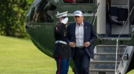 Trump planea construir un helipuerto en la Casa Blanca para evitar daños en los jardines