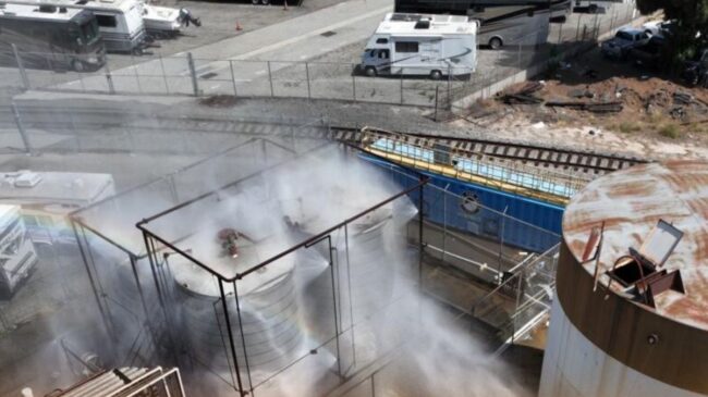 El sur de California entra en estado de emergencia por riesgo de explosión química