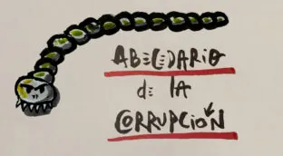 La viñeta sobre... El abecedario de la corrupción