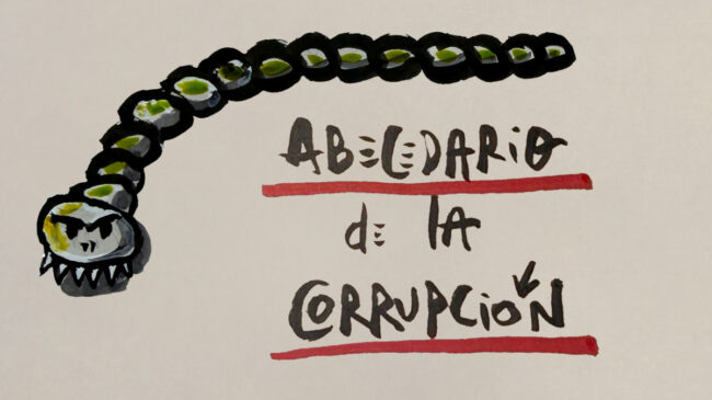 La viñeta sobre... El abecedario de la corrupción