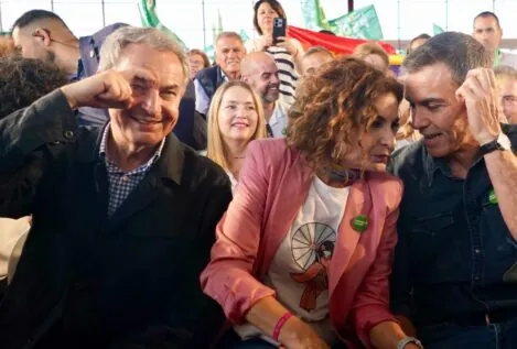 Zapatero ironiza sobre China en un mitin en Andalucía: «Soy amigo íntimo de Xi Jinping»