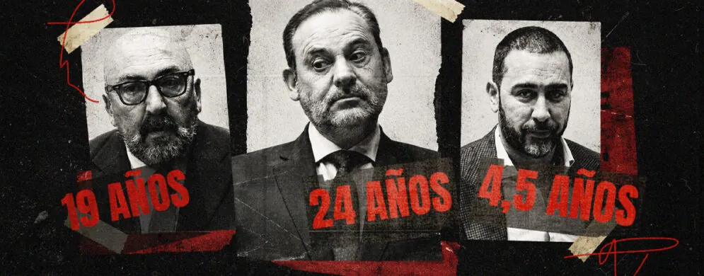 El Supremo condena a Ábalos a 24 años en la primera sentencia por corrupción al sanchismo