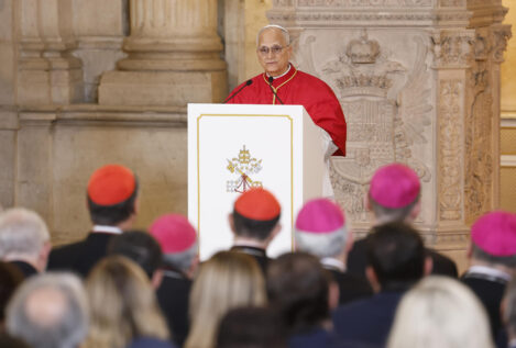 León XIV: «Vengo a alentar una reconciliación entre las distintas fuerzas de esta Nación»