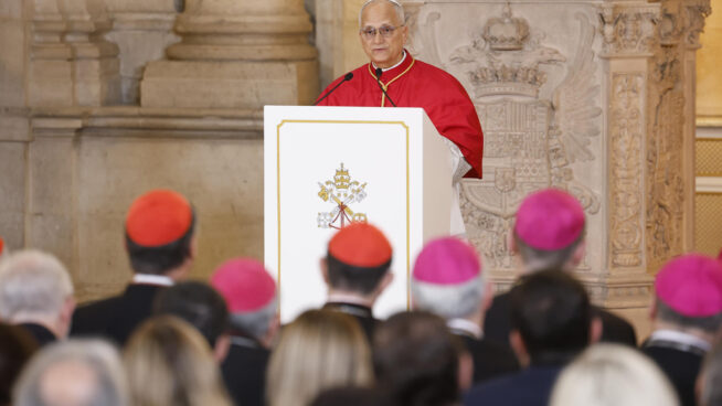León XIV: «Vengo a alentar una reconciliación entre las distintas fuerzas de esta Nación»