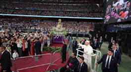 La visita del papa León XIV a Madrid, en directo | El Sumo Pontífice llega al Bernabéu para un encuentro con la comunidad diocesana