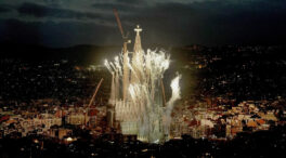 Así ha sido el homenaje a Antonio Gaudí para inaugurar la nueva torre de la Sagrada Familia
