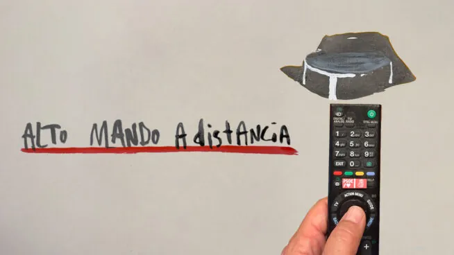 La viñeta animada sobre... Altos mandos de la Benemérita (a distancia)