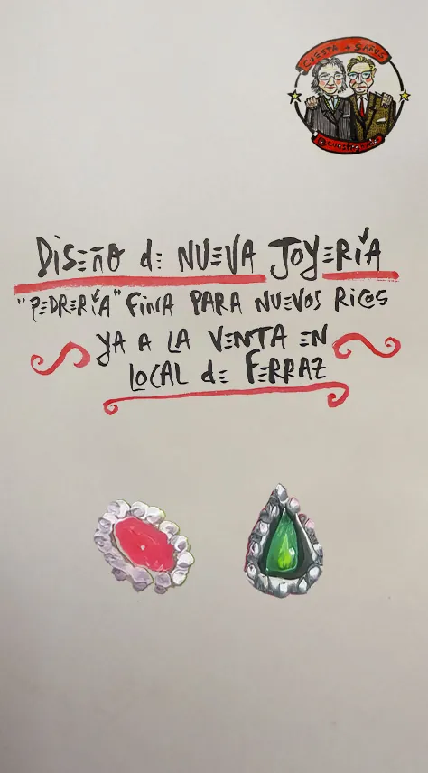 La viñeta animada sobre… Joyería
