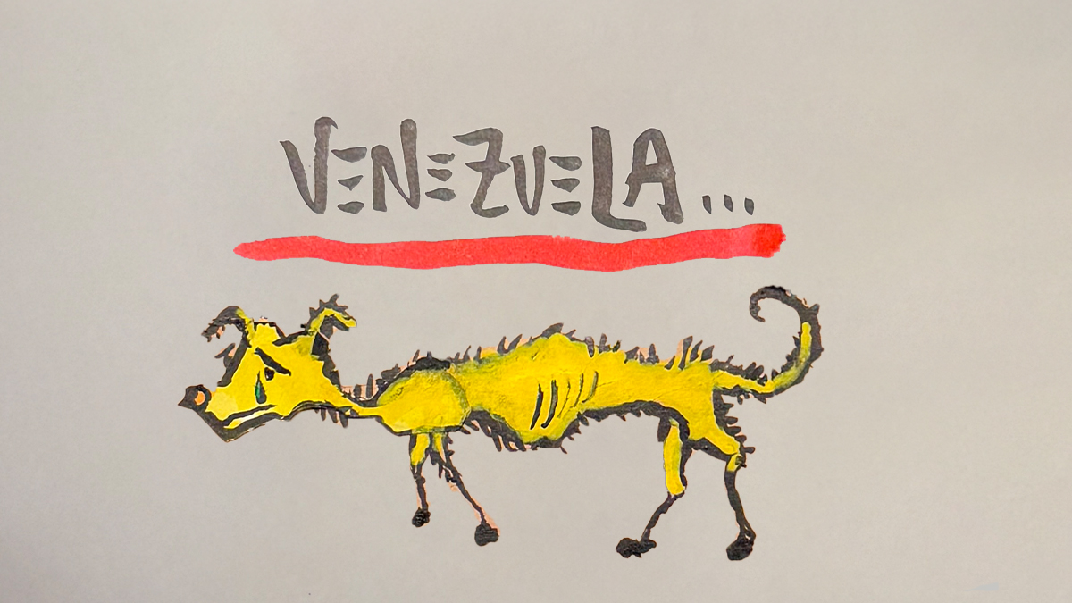 La viñeta sobre... la tragedia del terremoto en Venezuela