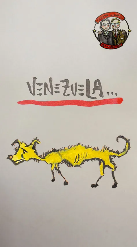 La viñeta sobre… la tragedia del terremoto en Venezuela