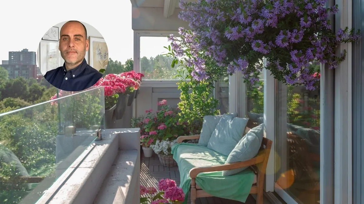 Abel de González, interiorista: «Si quieres decorar tu terraza de forma elegante y barata, crea una paleta cromática: da un orden a todo lo demás»
