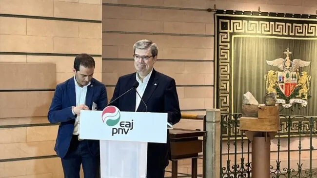 Aburto anuncia que no optará a la reelección como alcalde de Bilbao en 2027