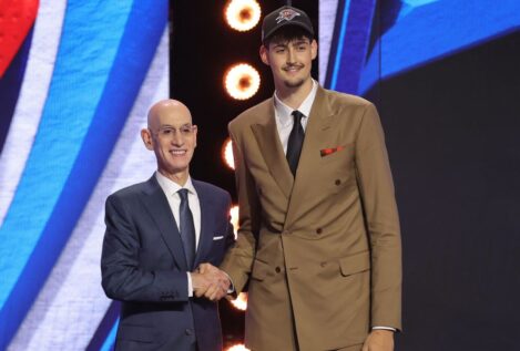 Los Thunder eligen al español Aday Mara en el puesto 12 del 'draft' de la NBA