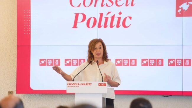 Armengol renuncia a ser la candidata del PSOE balear en las próximas elecciones autonómicas