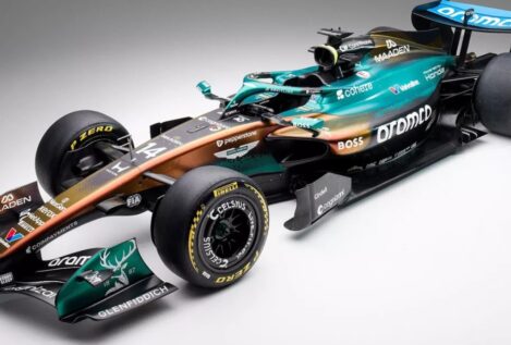 Color esperanza para Alonso en Mónaco: así es la nueva decoración de Aston Martin