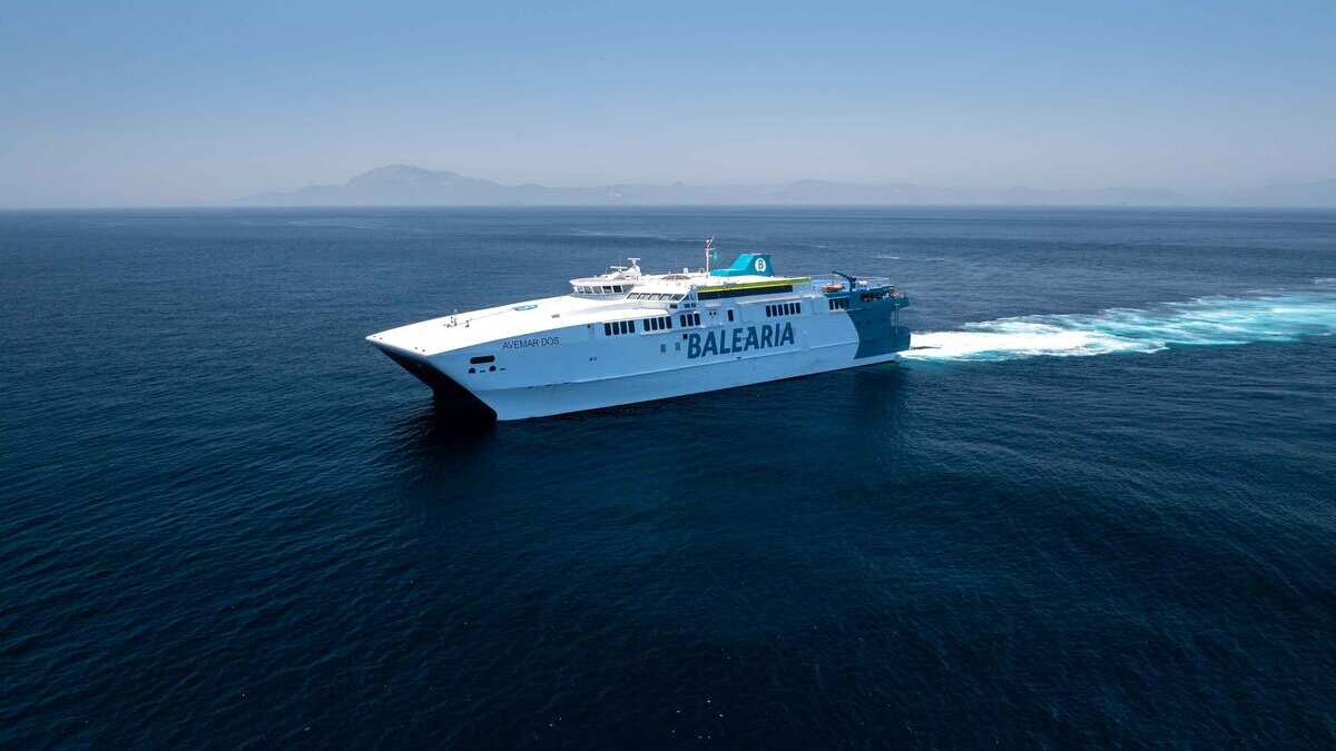 La naviera Baleària conectará Tarifa y Tánger con ferris 100% eléctricos a partir de 2027
