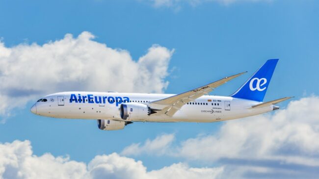 Air Europa recupera este lunes su ruta a Tel Aviv (Israel) con cuatro frecuencias semanales