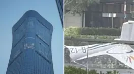 Se estrella una avioneta contra el rascacielos más alto de Pekín