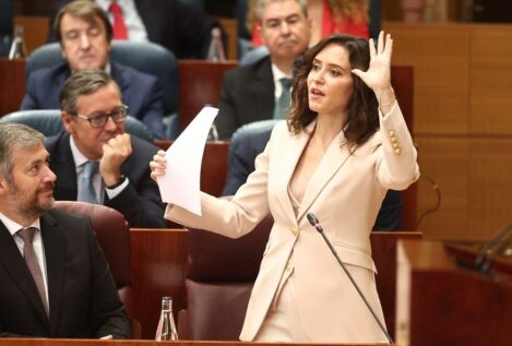 Ayuso vuelve a pedir a Sánchez que convoque elecciones tras la condena a Ábalos