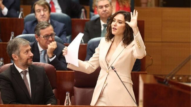 Ayuso vuelve a pedir a Sánchez que convoque elecciones tras la condena a Ábalos