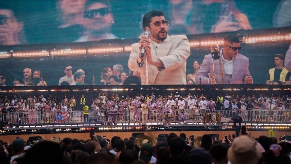 Bad Bunny se siente en casa tras cuatro noches en el Riyadh Air Metropolitano de Madrid
