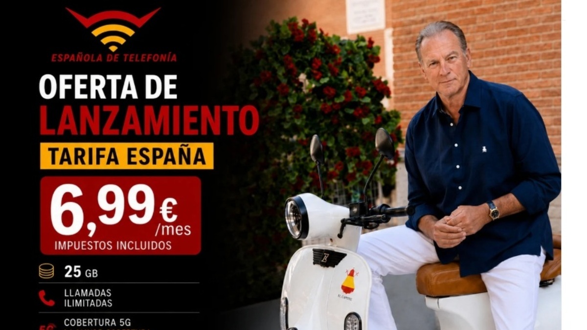 Bertín Osborne presenta una compañía de telefonía patriota: «Las cosas, a derechas»
