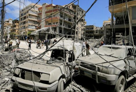 Nueve muertos y 29 heridos tras los bombardeos israelíes en el sur del Líbano